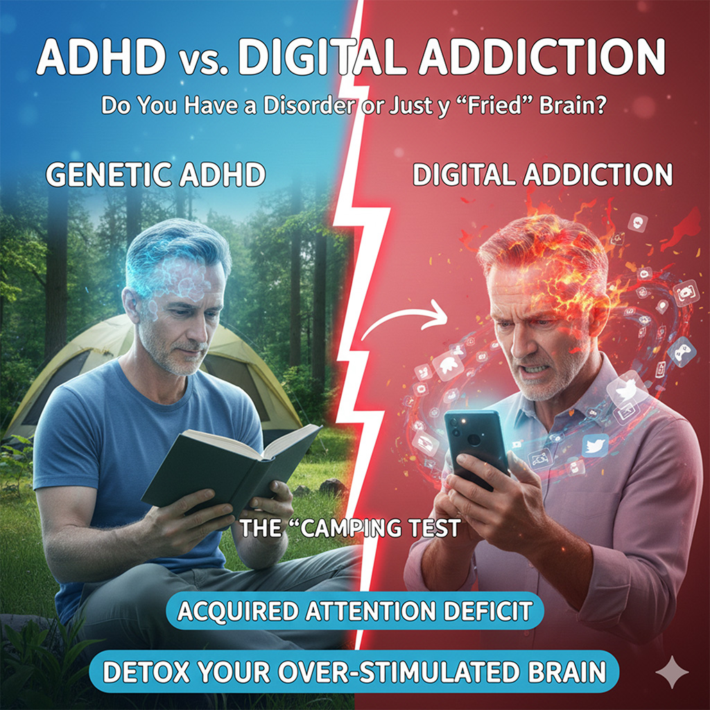 ADHD vs. Digital Addiction