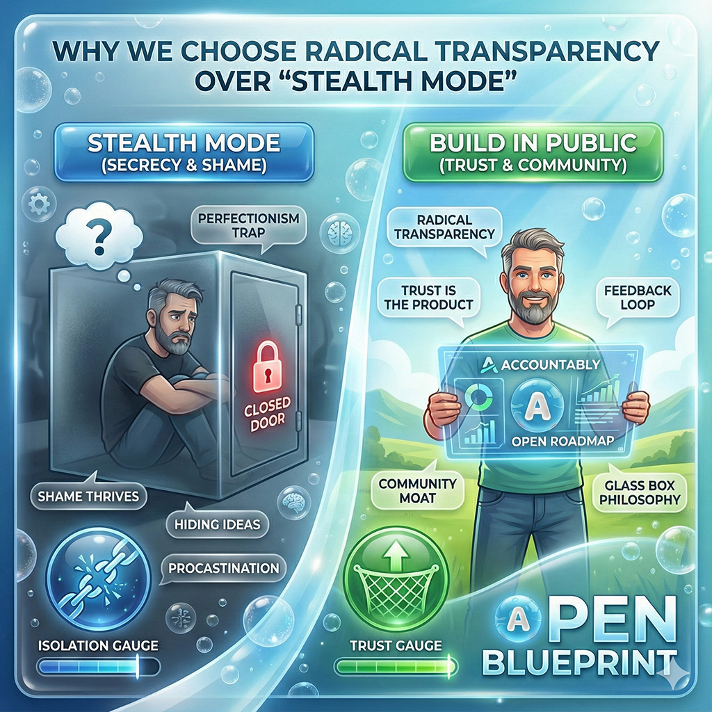 Radical transparency over Stealth Mode